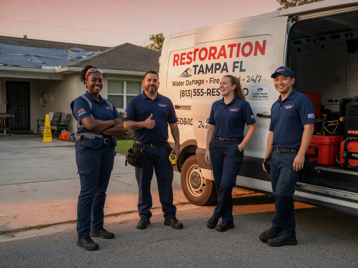 Water Damage Restoration company in North Lima, OH